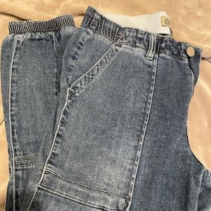 Dark blue joggers high rise